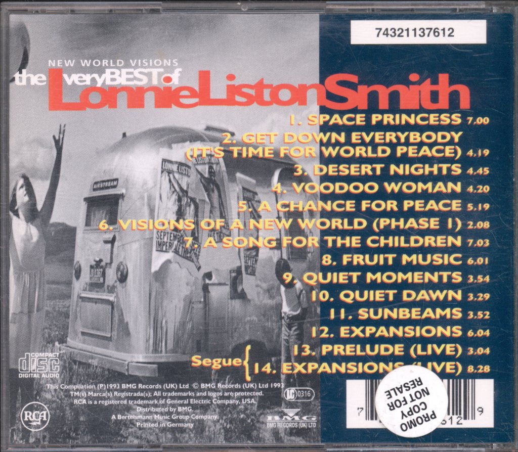 Lonnie Liston Smith - New World Visions - The Very Best Of Lonnie Liston Smith - Cd