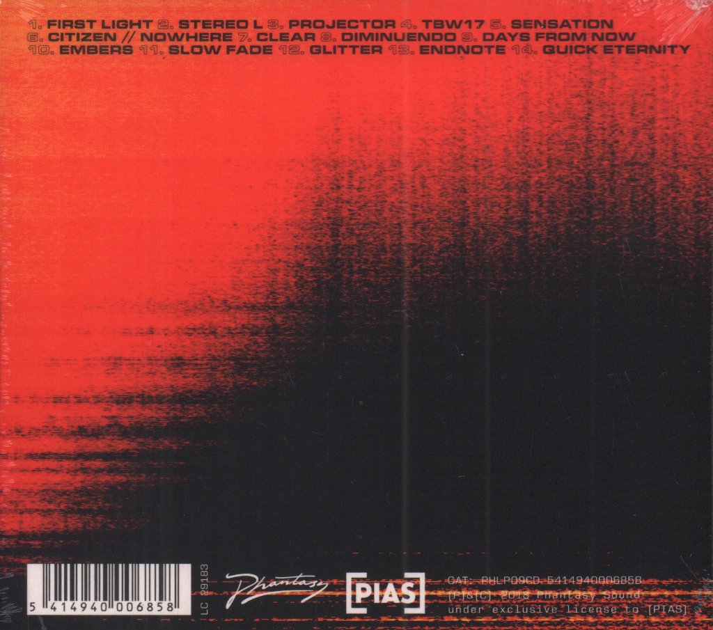 Daniel Avery - Song For Alpha - Cd