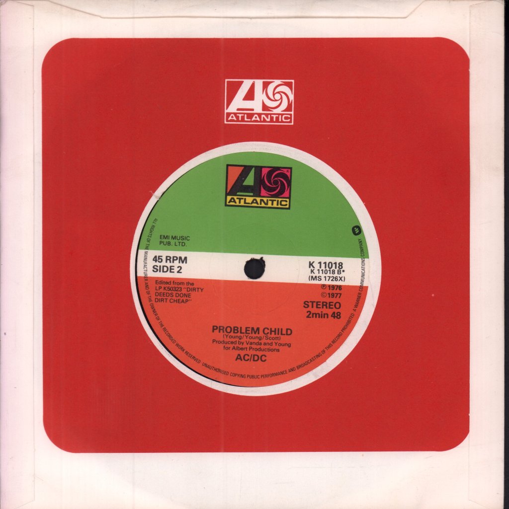 AC/DC - Let There Be Rock - 7 Inch