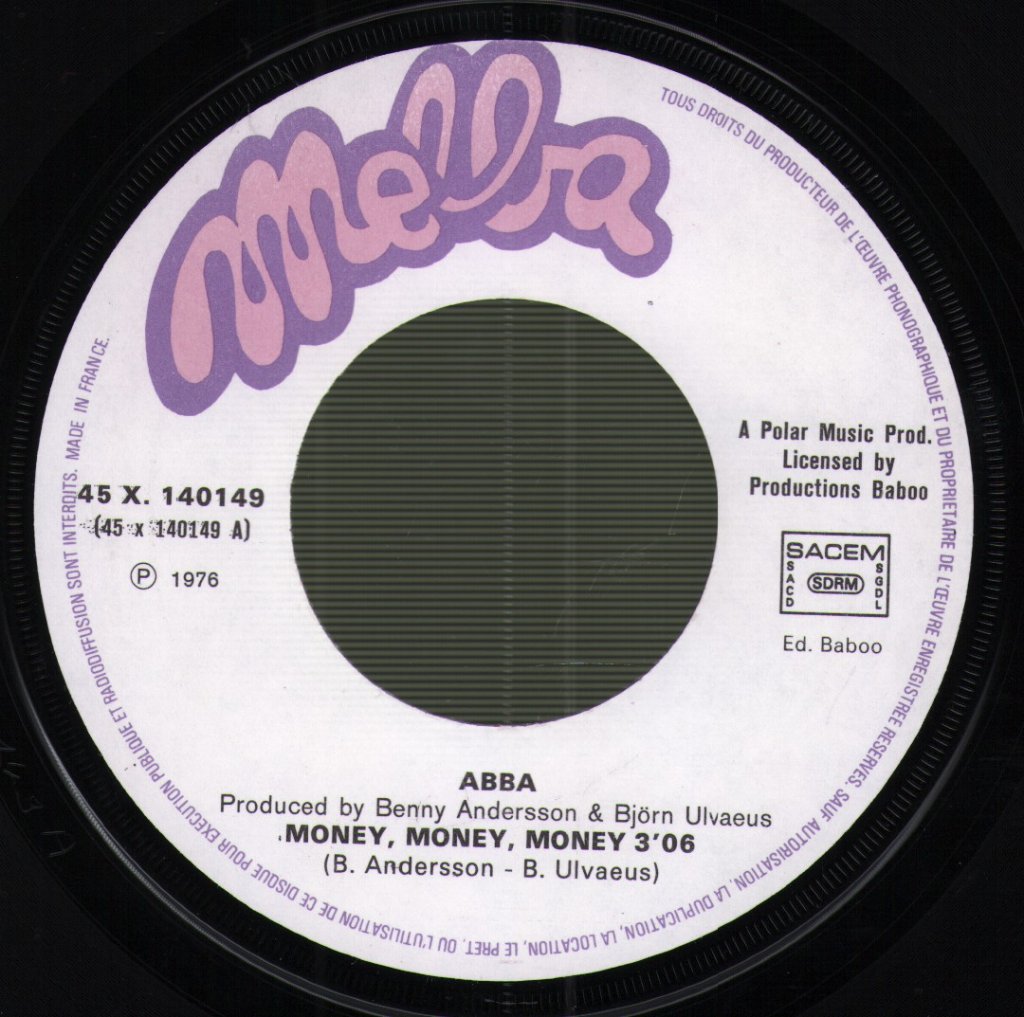 ABBA - Money Money Money - 7 Inch