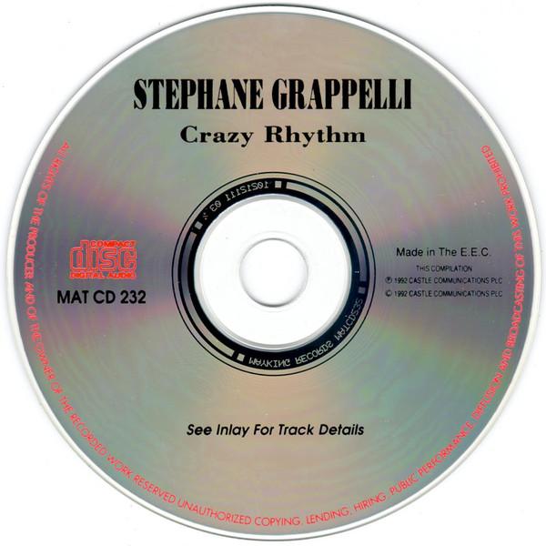 Stéphane Grappelli - Crazy Rhythm - Cd