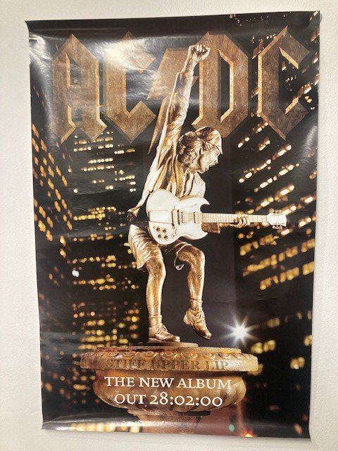 AC/DC - Stiff Upper Lip - Poster