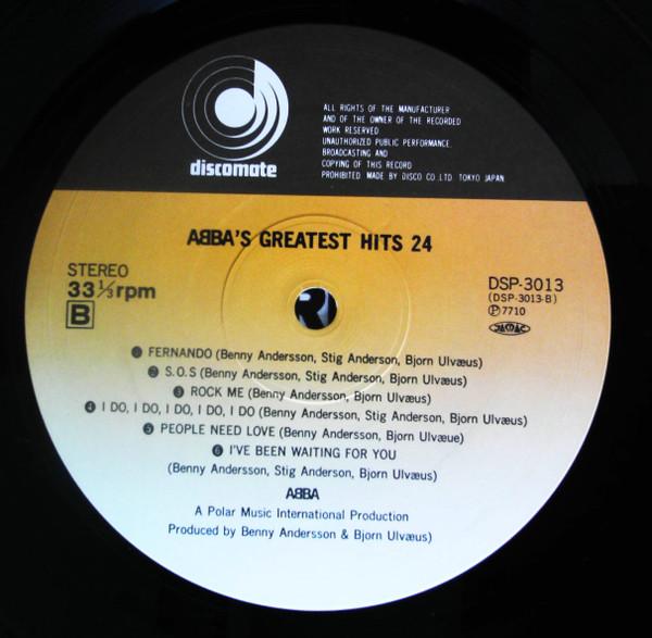 ABBA - ABBA's Greatest Hits 24 - Double Lp