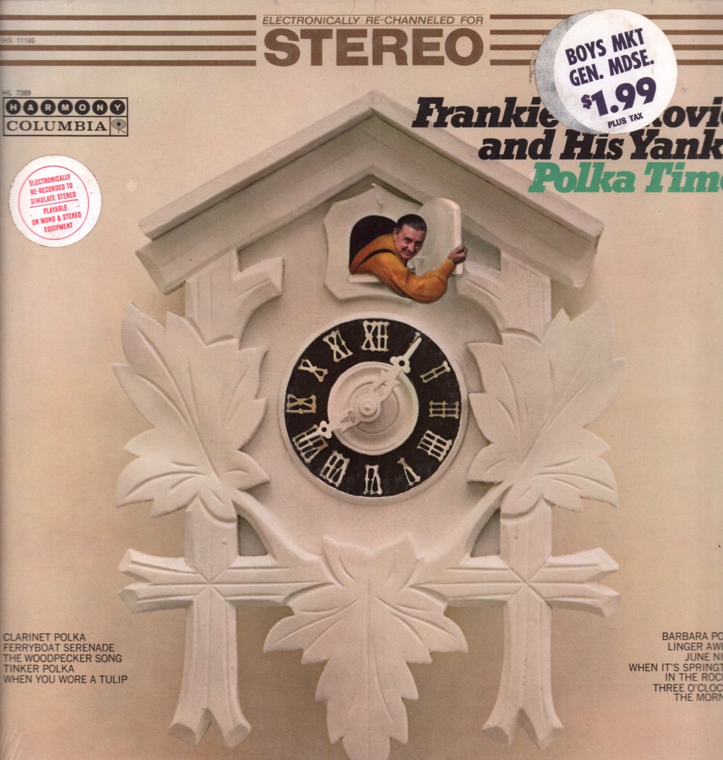 Frankie Yankovic And His Yanks - Polka Time - Lp