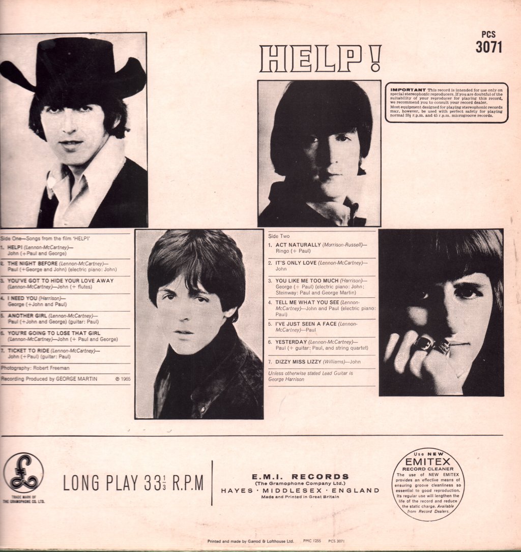 Beatles - Help - Lp