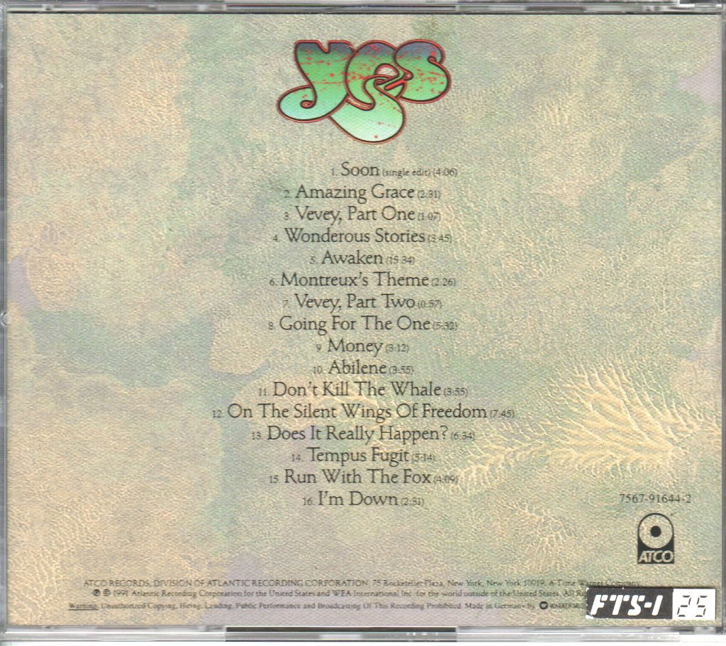 Yes - Yes Years - Cd Set