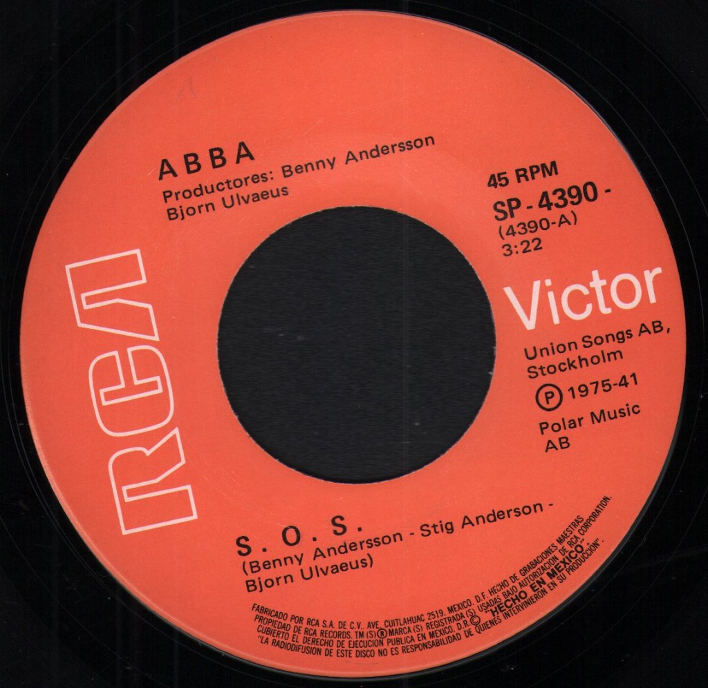 ABBA - S.O.S. - 7 Inch