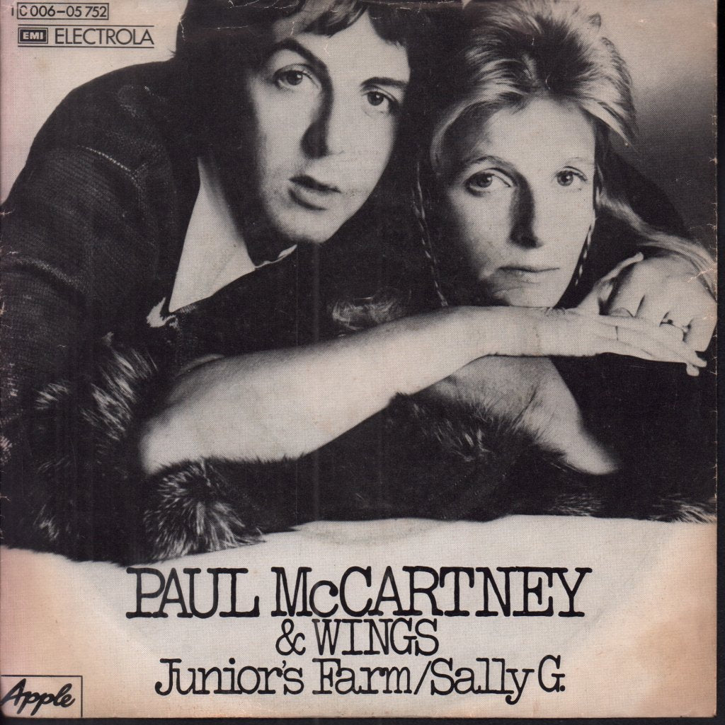 Paul McCartney And Wings - Junior's Farm - 7 Inch