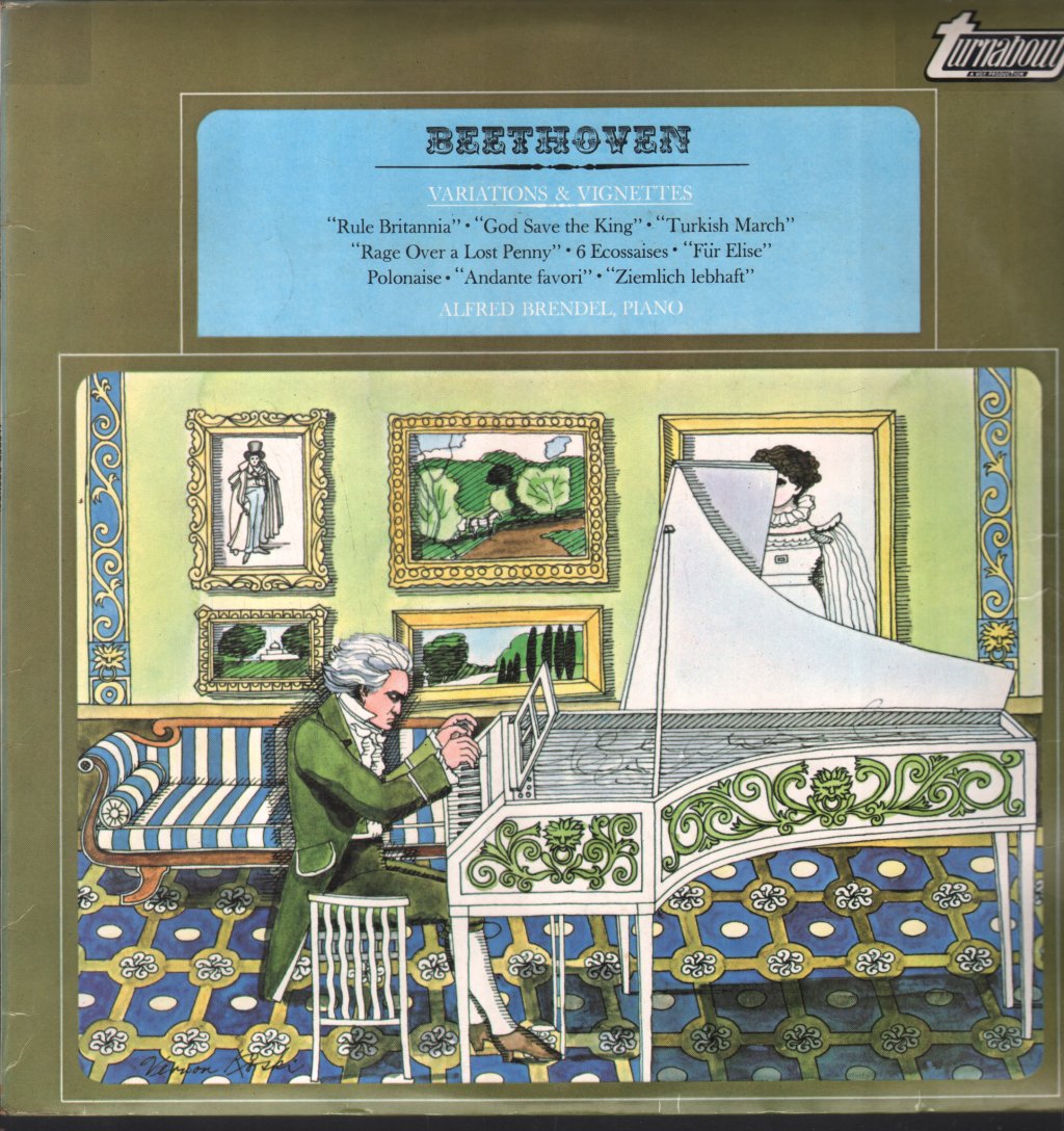 Alfred Brendel - Beethoven - Variations & Vignettes - Lp