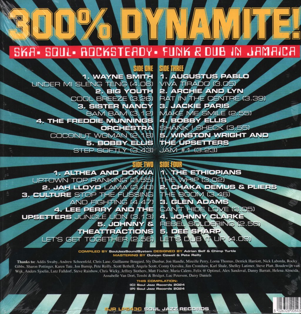 Various Artists - 300% Dynamite - Double Lp