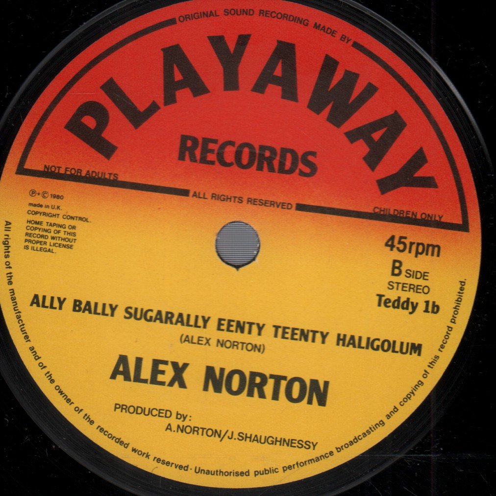 Alex Norton - Teddy Says Yes - 7 Inch