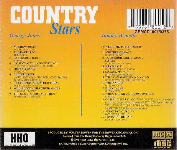 george jones / tammy wynette - Country Stars - Cd