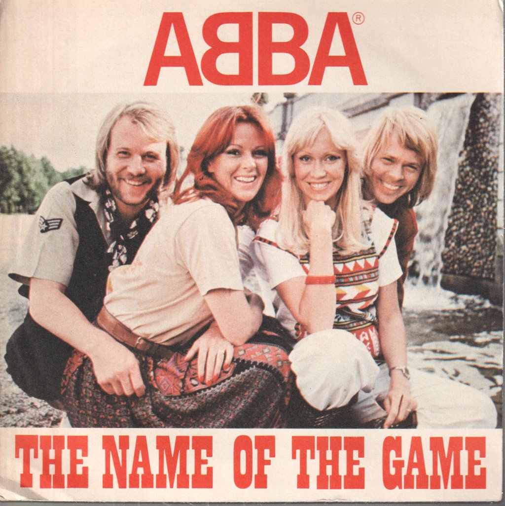 ABBA - Name Of The Game - 7 Inch