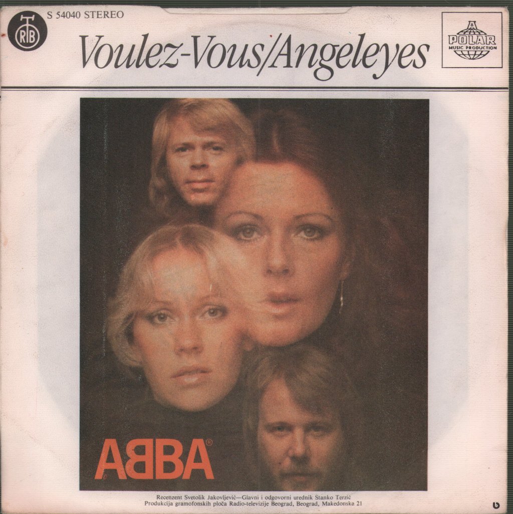 ABBA - Voulez-Vous / Angeleyes - 7 Inch