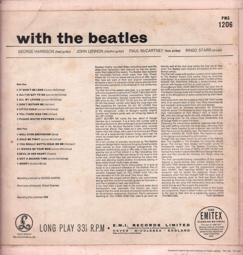 Beatles - With The - Lp