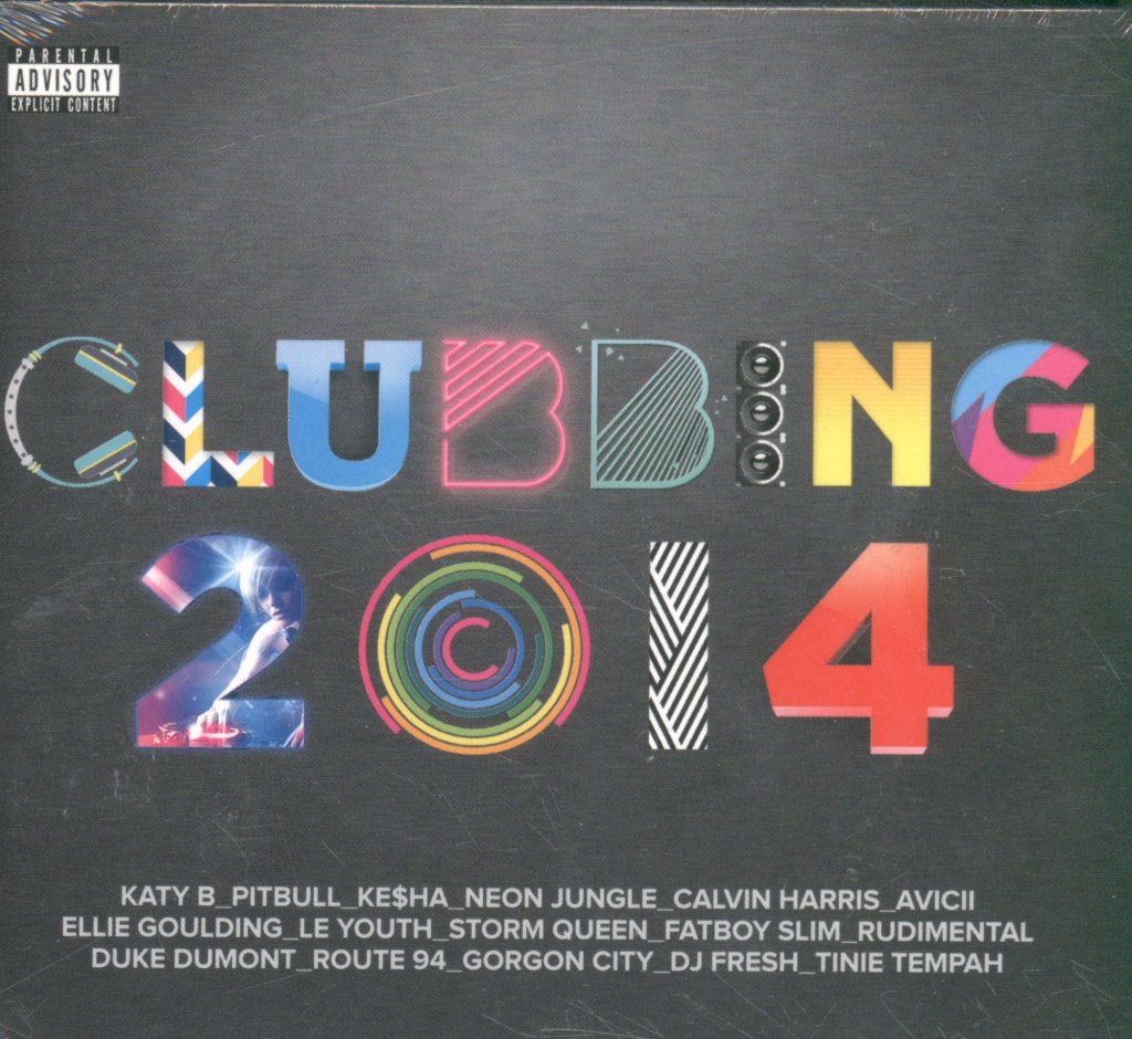 Various Artists - Clubbing 2014 - Double Cd