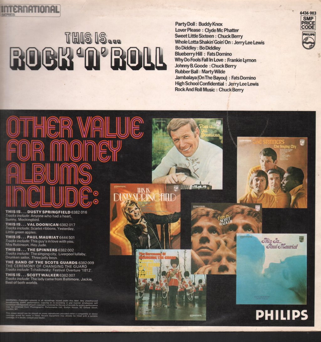 Various Artists - This Is ...Rock N Roll - Lp