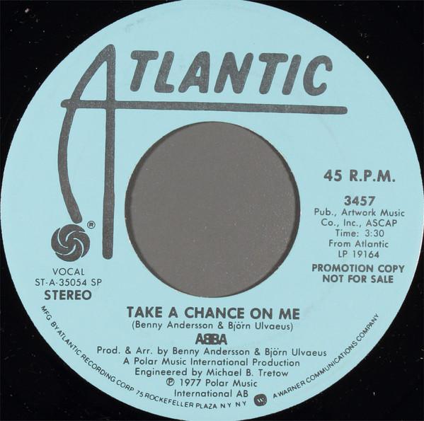 ABBA - Take A Chance On Me - 7 Inch