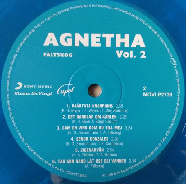 Agnetha Fältskog - Agnetha Fältskog Vol. 2 - Lp