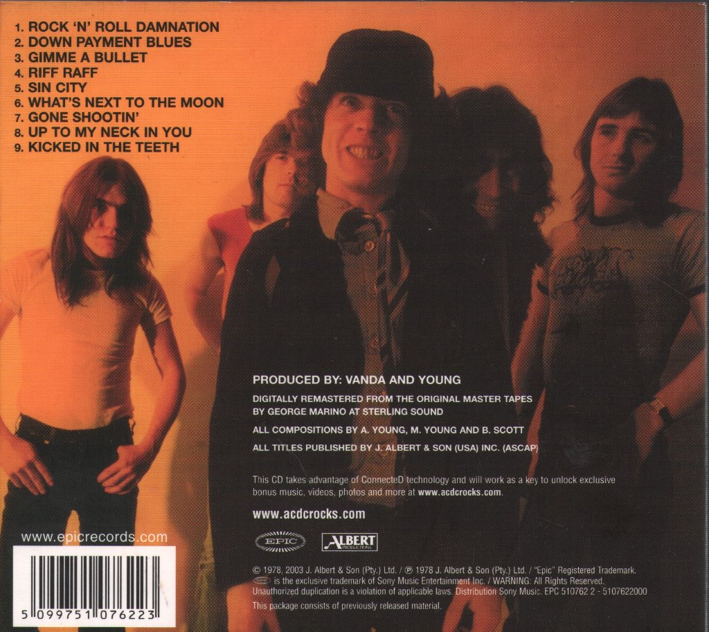 AC/DC - Powerage - Cd