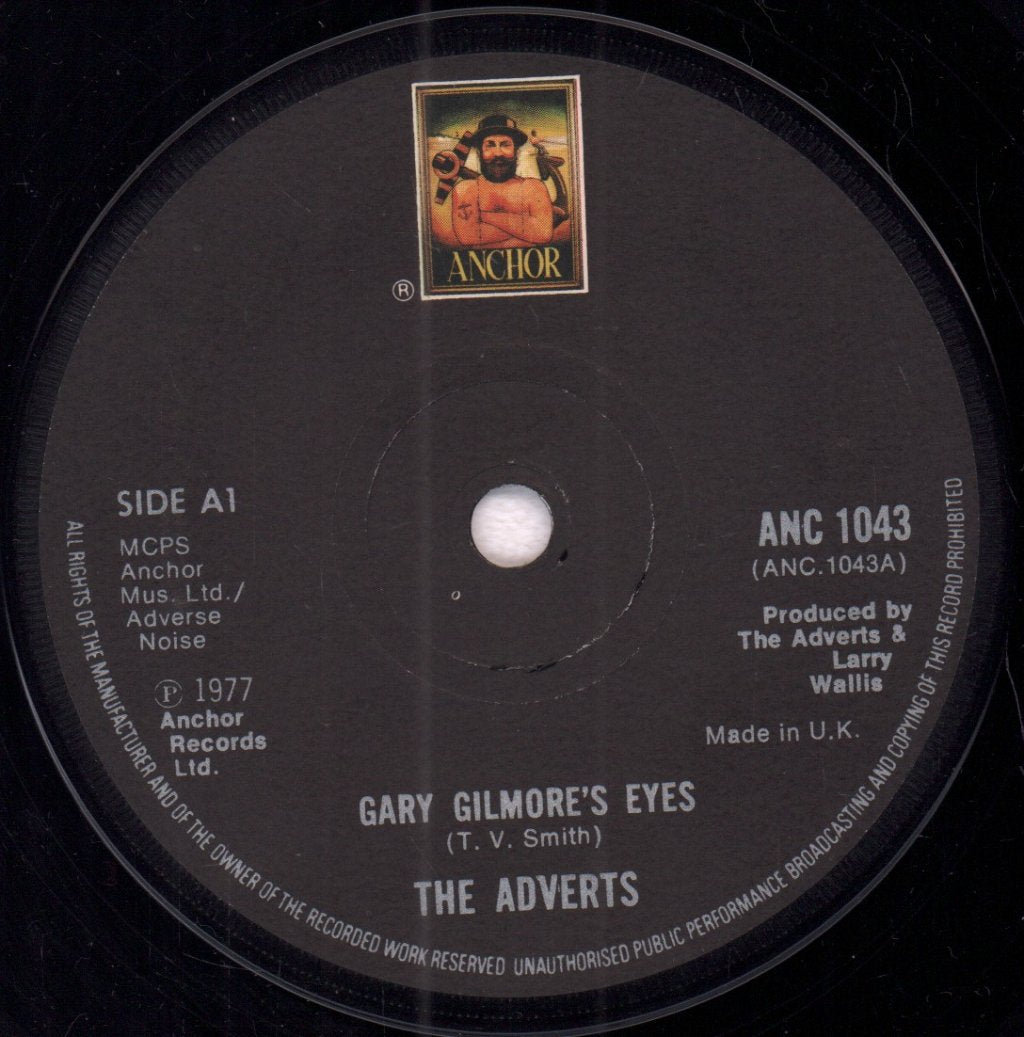 Adverts - Gary Gilmore's Eyes - 7 Inch