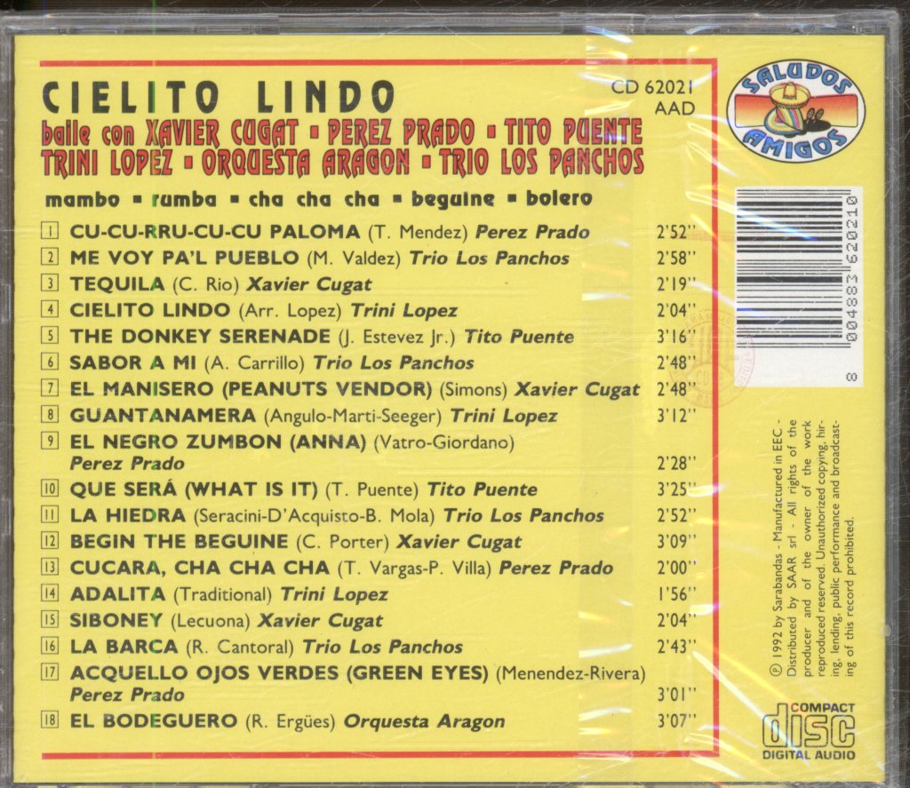 Various Artists - Cielito Lindo - Cd