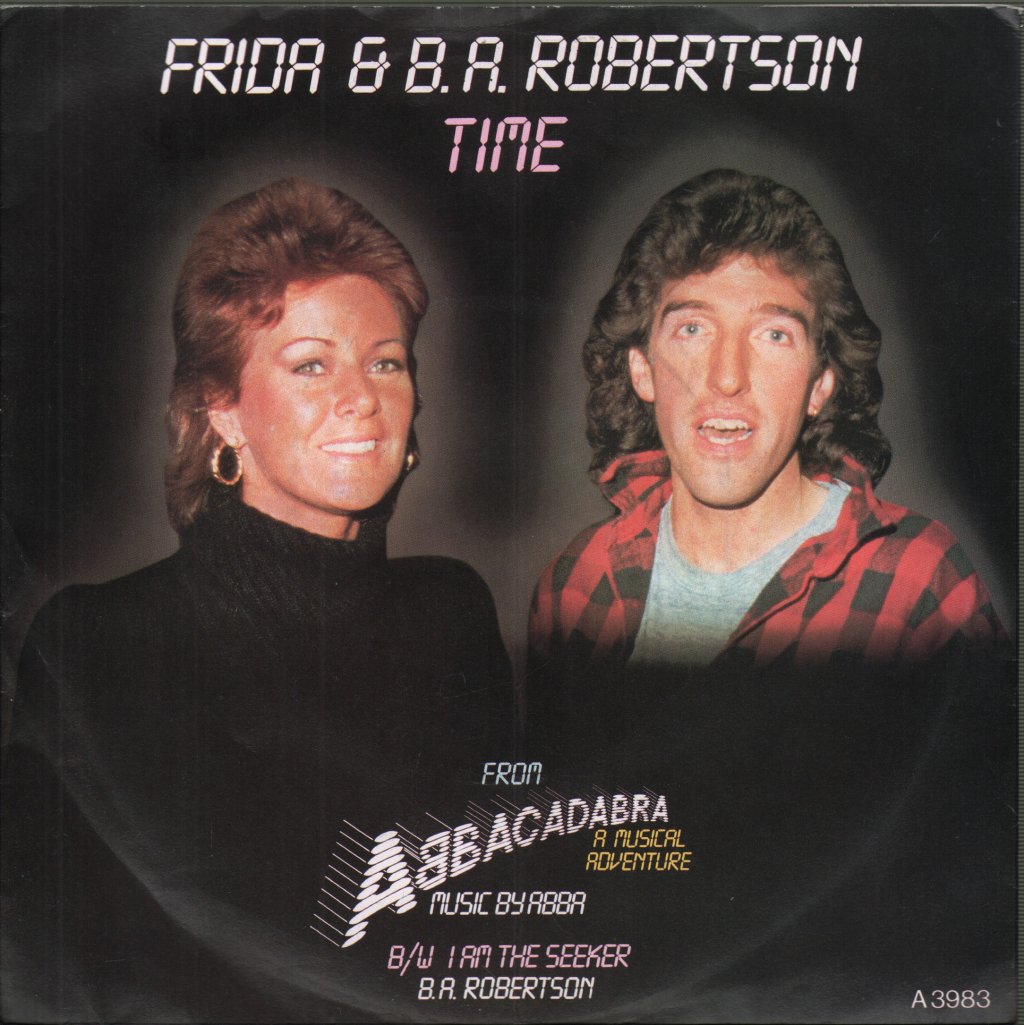 Frida And B.A. Robertson - Time - 7 Inch