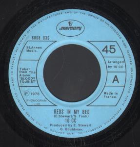 10cc - Reds In My Bed - 7 Inch