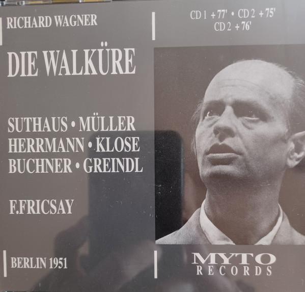 Ferenc Fricsay - wagner Die Walküre - Triple Cd