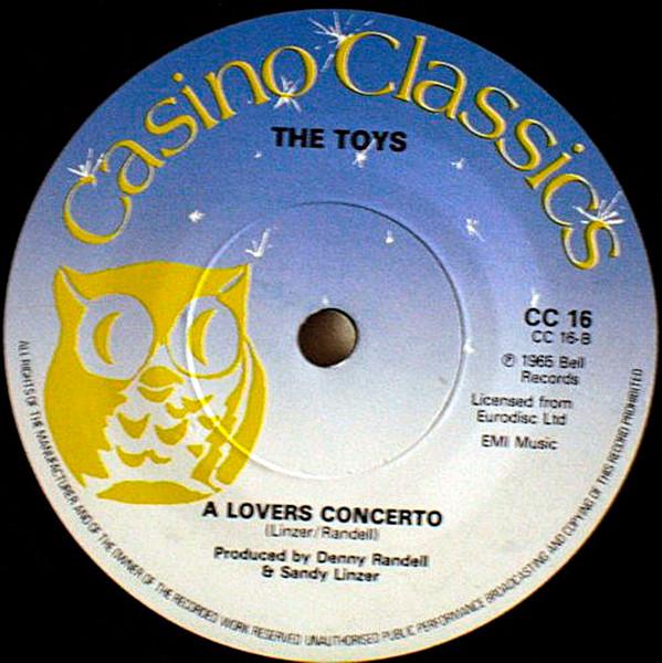 Al Wilson / Toys - Snake / A Lovers Concerto - 7 Inch