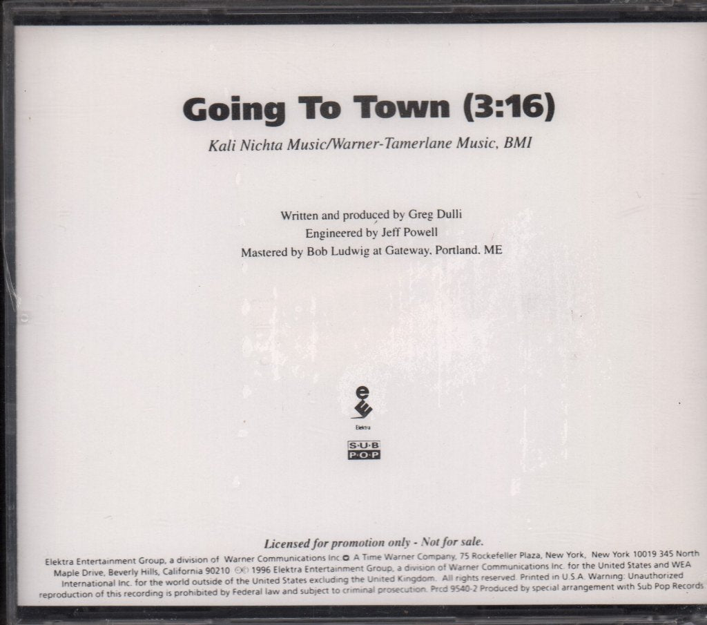 Afghan Whigs - Going To Town - Cd