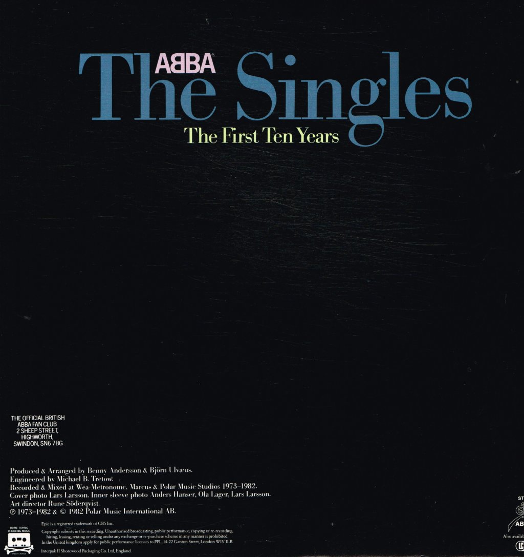 ABBA - Singles - Double Lp