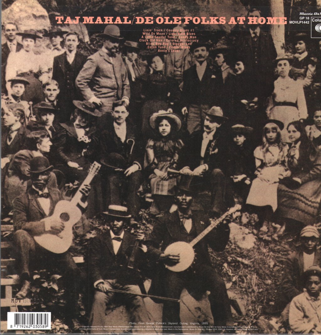 Taj Mahal - Giant Step / De Ole Folks At Home - Double Lp