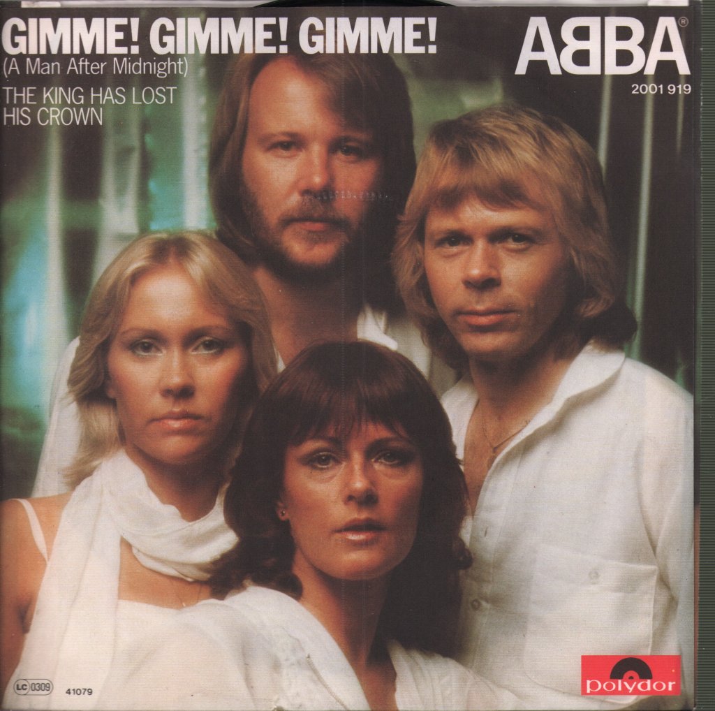 ABBA - Gimme! Gimme! Gimme! (A Man After Midnight) - 7 Inch