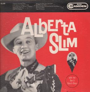 Alberta Slim With The Bar X Ranch Boys - Alberta Slim With The Bar X Ranch Boys - Lp