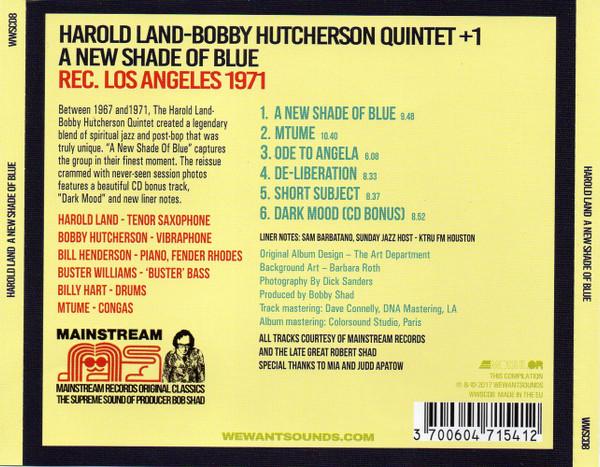 Harold Land - A New Shade Of Blue - Cd