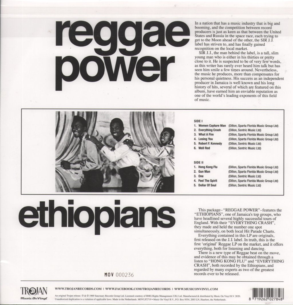 Ethiopians - Reggae Power - Lp