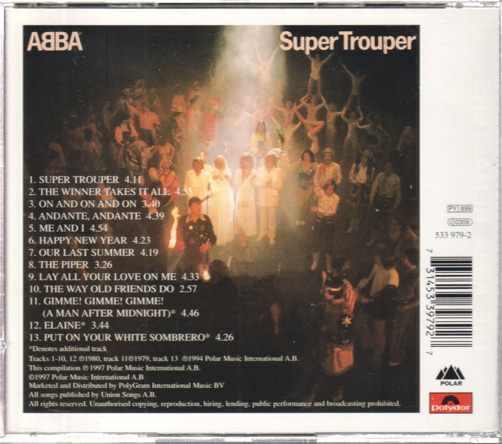 ABBA - Super Trouper - Cd