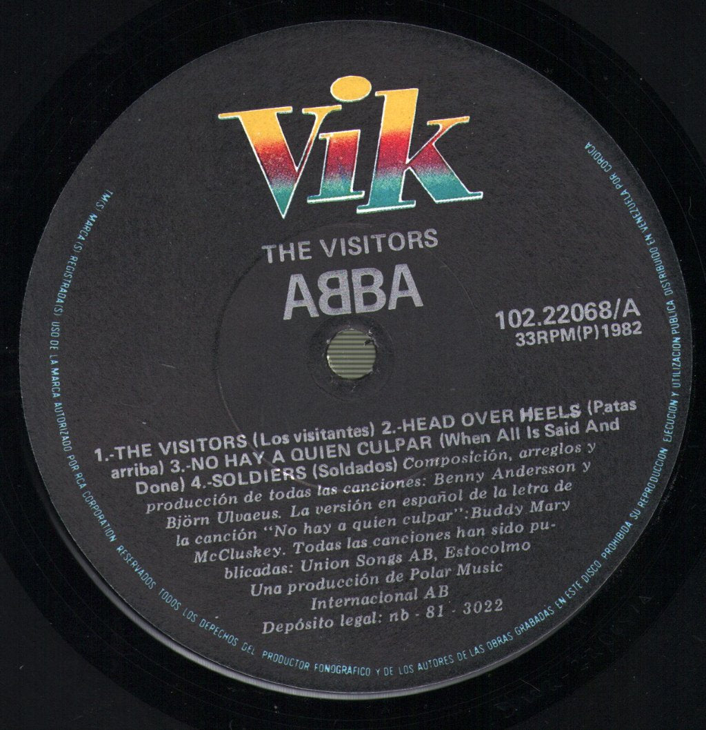 ABBA - Visitors - Lp