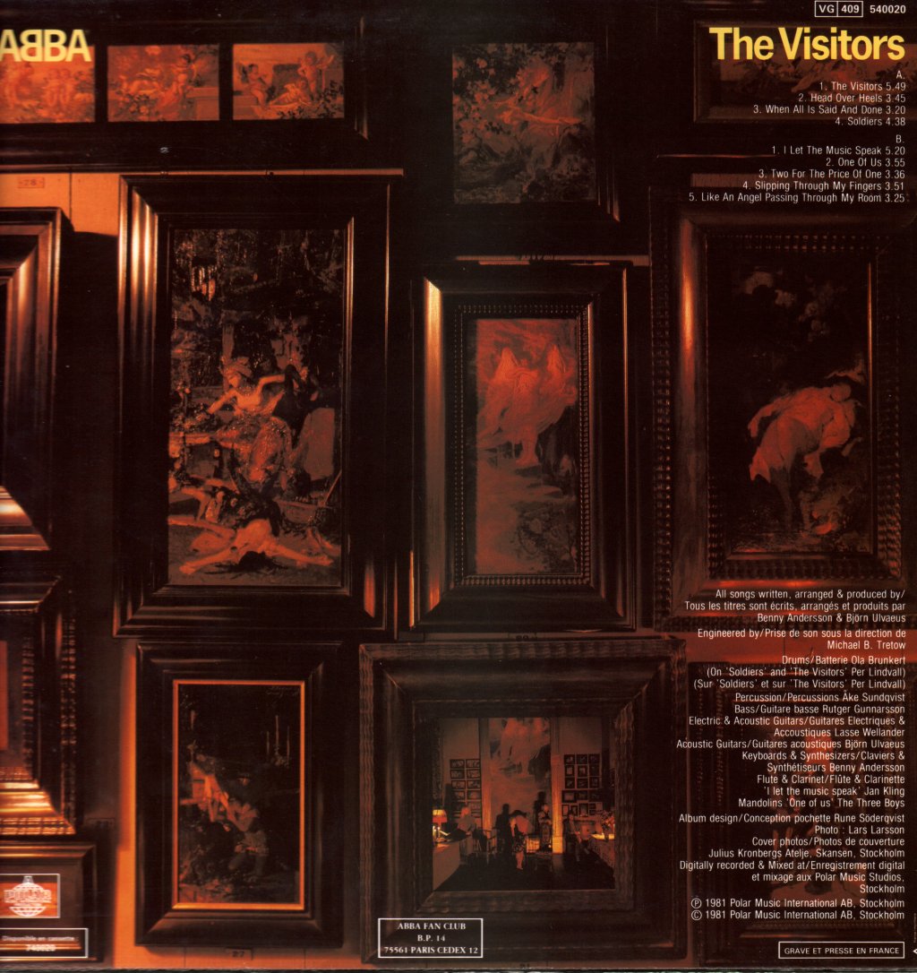 ABBA - Visitors - Lp