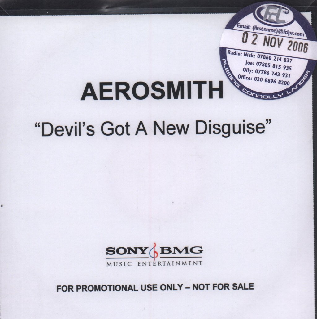 Aerosmith - Devil's Got A New Disguise - Cdr