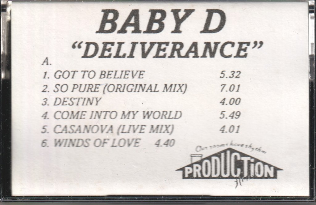 Baby D - Deliverance - Cassette