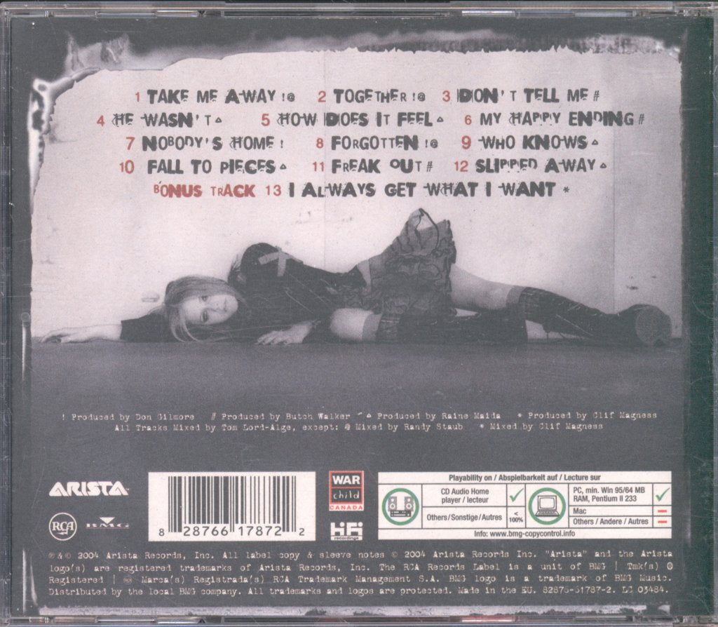 Avril Lavigne - Under My Skin - Cd