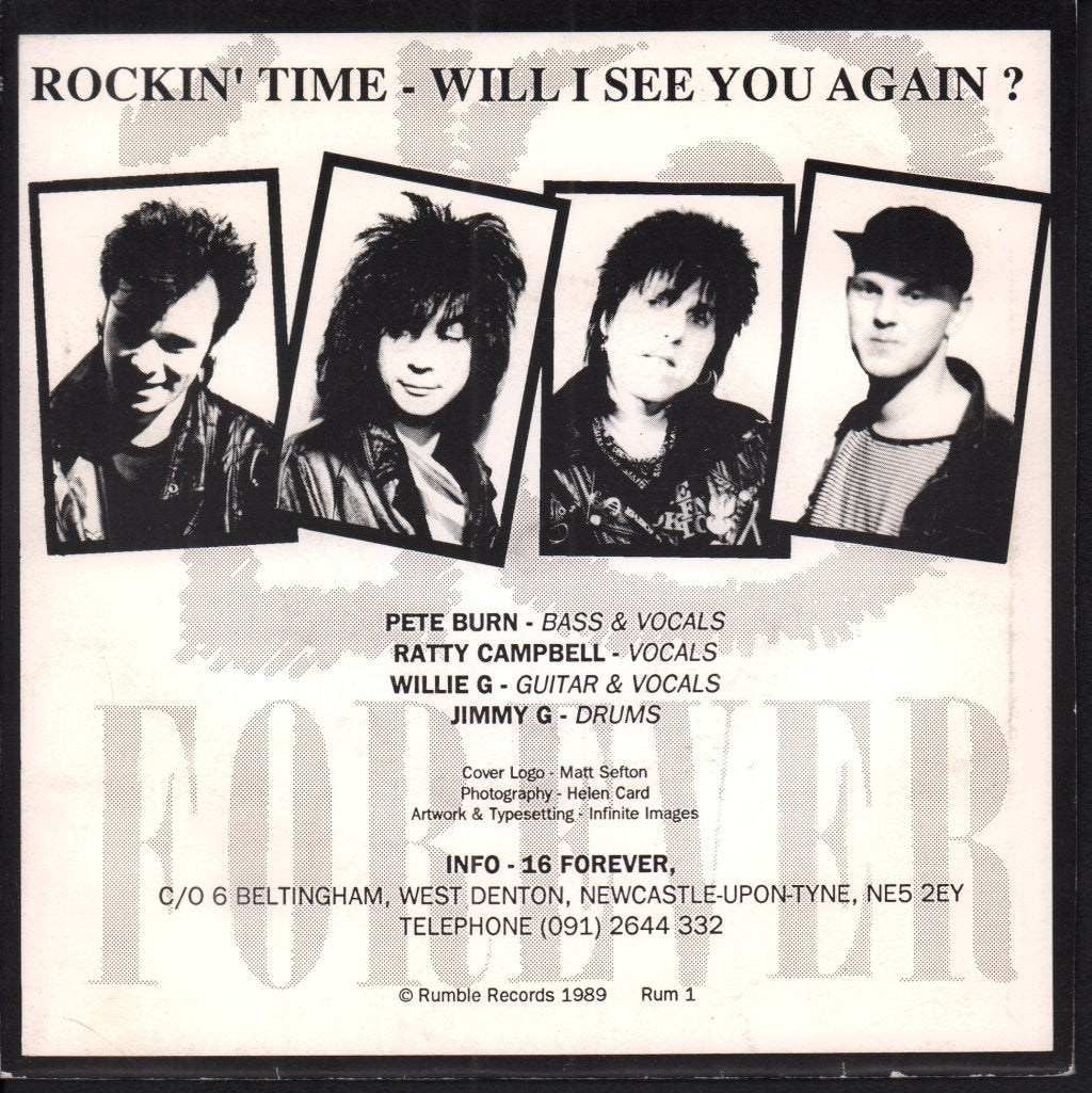 16 Forever - Rockin' Time - 7 Inch