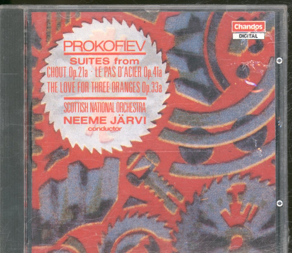 Neeme Järvi, Scottish National Orchestra - Prokofiev - Suites From Chout Op. 21a / Le Pas D'acier Op. 41a / The Love For Three Oranges Op. 33a - Cd