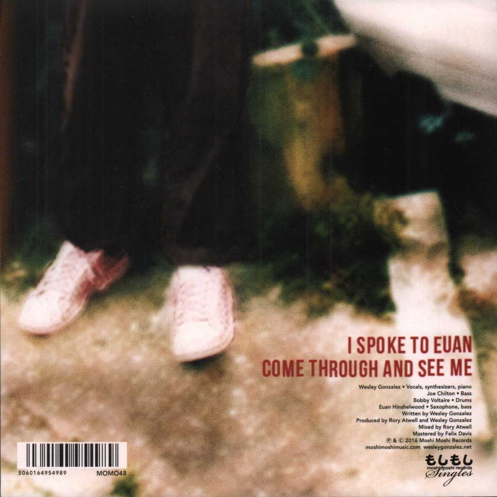 Wesley Gonzalez - I Spoke To Euan - 7 Inch