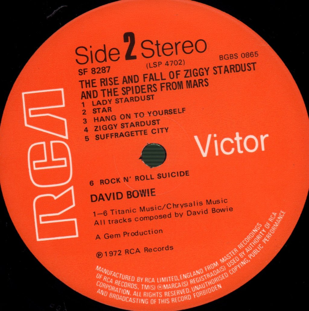 David Bowie - Ziggy Stardust - Lp