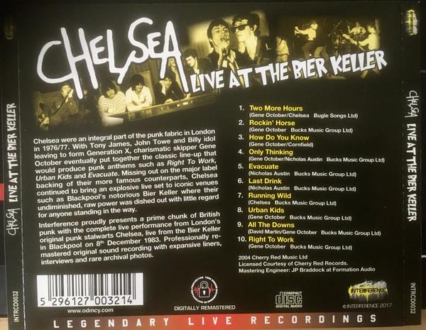 Chelsea - Live At The Bier Keller - Cd