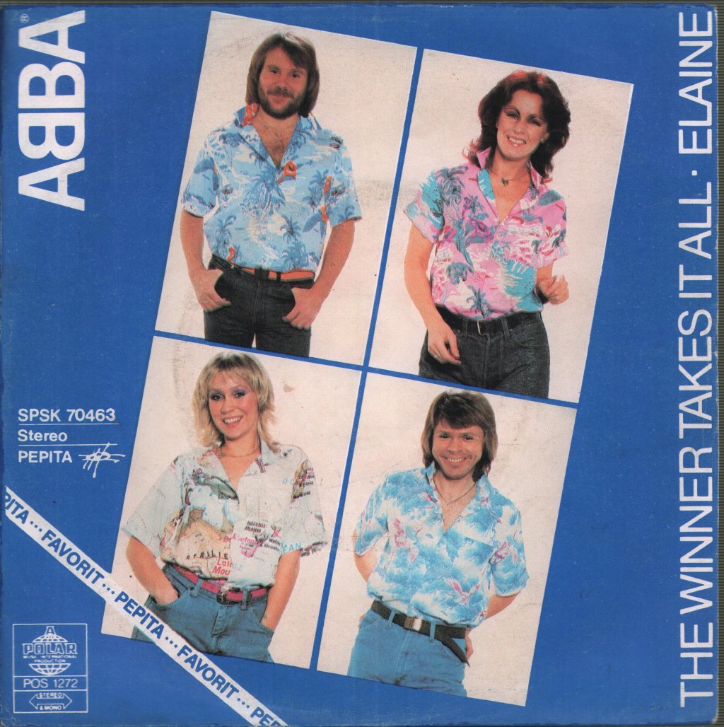 ABBA - Winner Takes It All / Elaine - 7 Inch