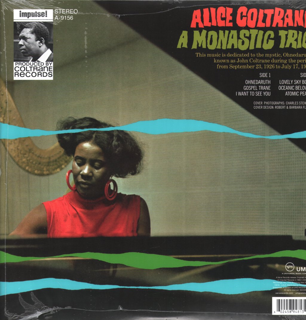 Alice Coltrane - A Monastic Trio (Verve By Request) - Lp